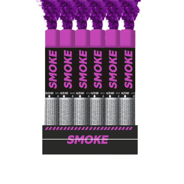 Set of 6 Hand-Held Smoke Tubes