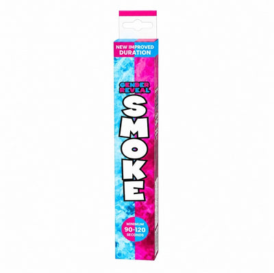 Pink/Girl Gender Reveal Ring-Pull Smoke Tube (Hand-Held)