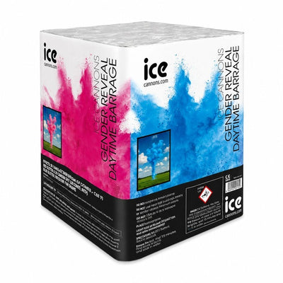 Blue/Boy Gender Reveal Smoke Powder Daytime Barrage