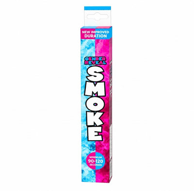 Blue/Boy Gender Reveal Ring-Pull Smoke Tube (Hand-Held)