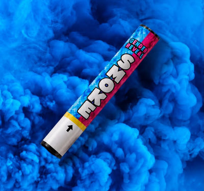 Blue/Boy Gender Reveal Ring-Pull Smoke Tube (Hand-Held)