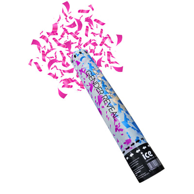 Individual Gender Reveal Twist Action Confetti Cannon (PINK/GIRL)