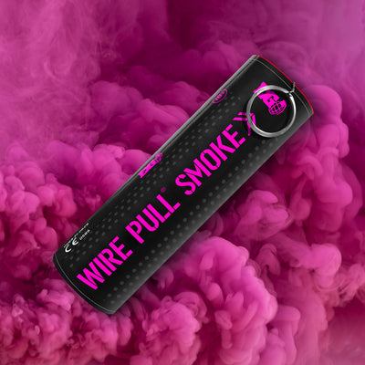 Pack of 2 Gender Reveal Wire Pull Smoke Grenade (PINK/GIRL)